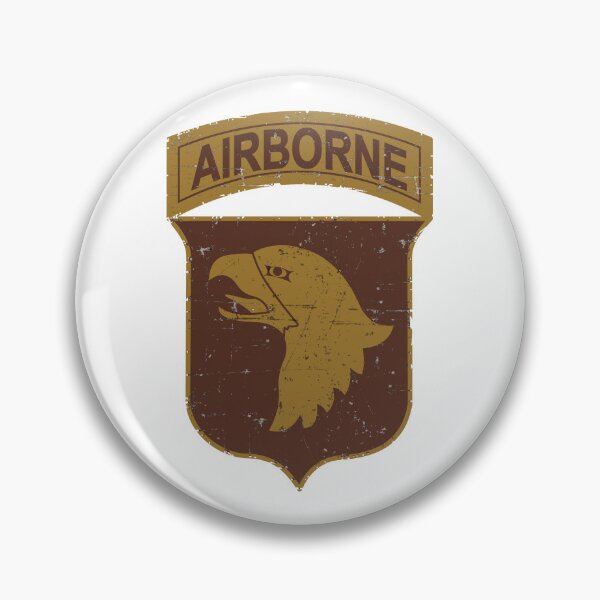 Item preview, US Army - 101st Airborne Division - Screaming Eagles - Desert Border - Grunge Style  designed and sold by pzd501.