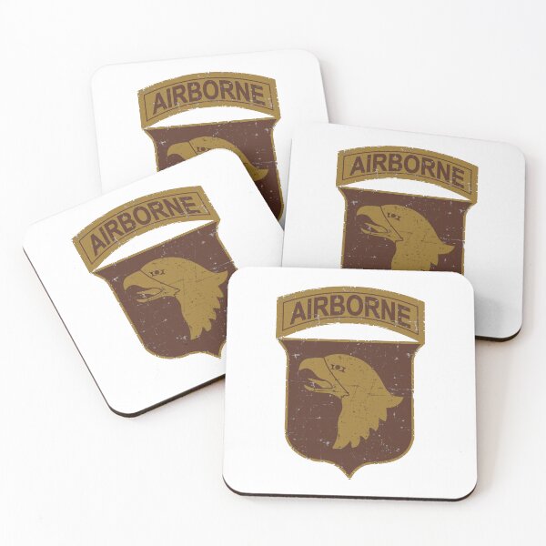 Item preview, US Army - 101st Airborne Division - Screaming Eagles - Desert Border - Grunge Style  designed and sold by pzd501.