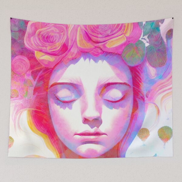 Item preview, Flowery portrait designed and sold by Floralife.