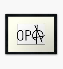 expanse opa Framed Print