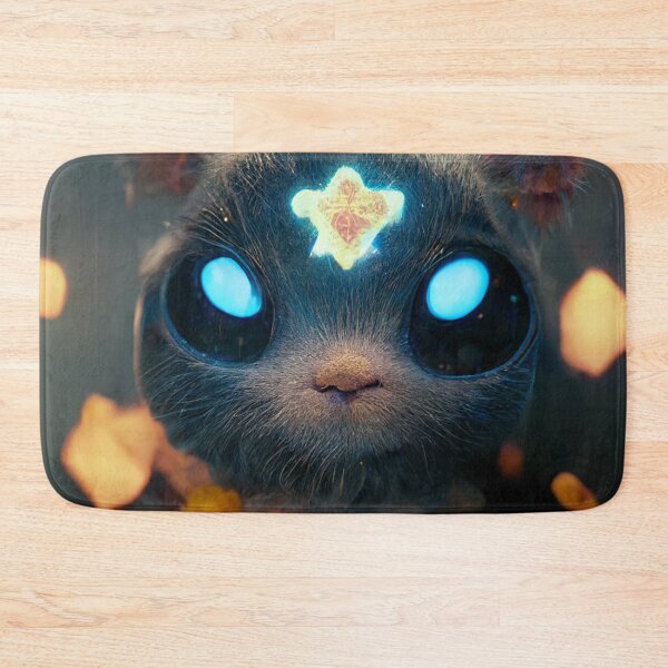 Item preview, Cool Blue Eyes Cat Looks Like An Alien. Fantasy Art For Cat Lovers designed and sold by Pet Shelter.