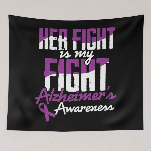 Item preview, Alzheimer Awareness Her fight is my fight designed and sold by heckforddewey.