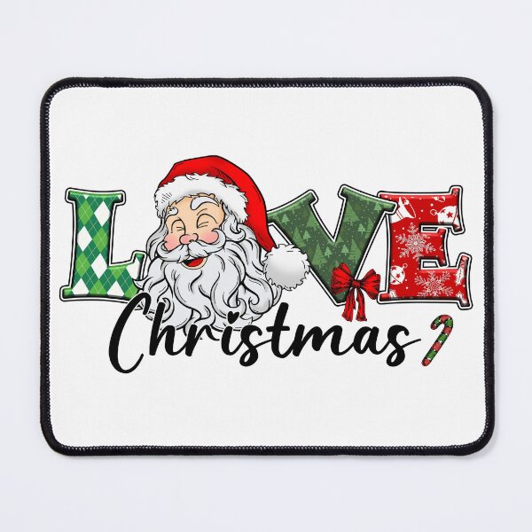 Item preview, love christmas santa face designed and sold by hieuhieustore.