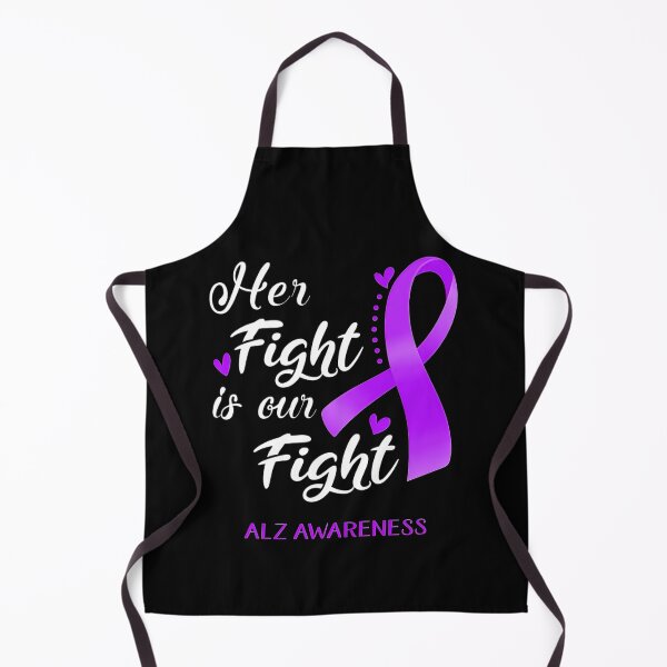 Item preview, Alzheimer Awareness Her Fight is Our Fight ALZ Awareness Support ALZ Warrior Gifts designed and sold by heckforddewey.