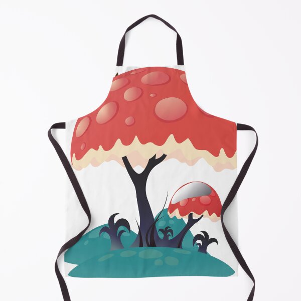 Item preview, red mushroom cartoon design designed and sold by Richstd.