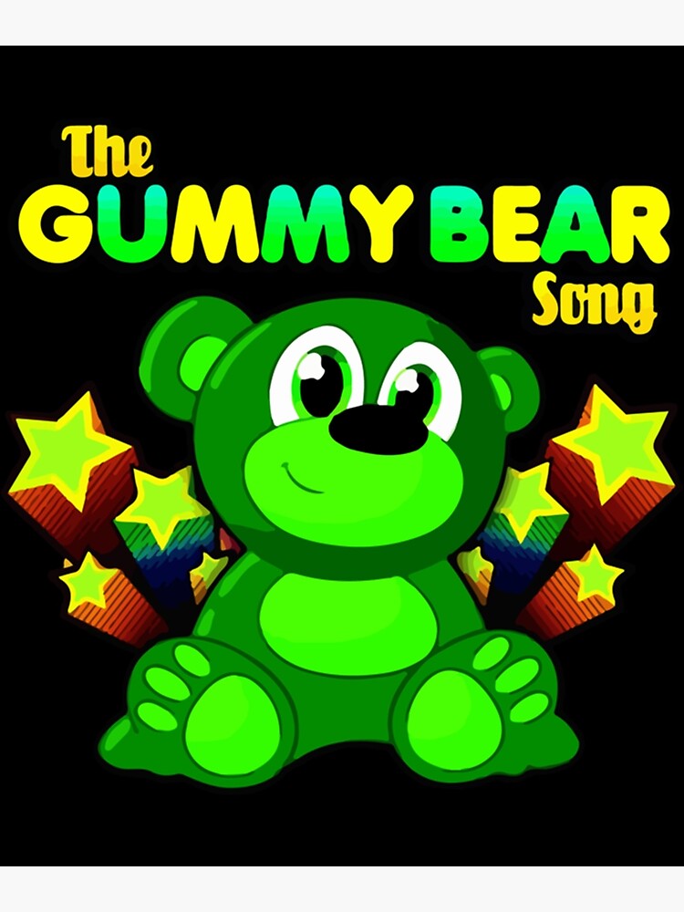 the gummy bear song Poster for Sale by Babytopia