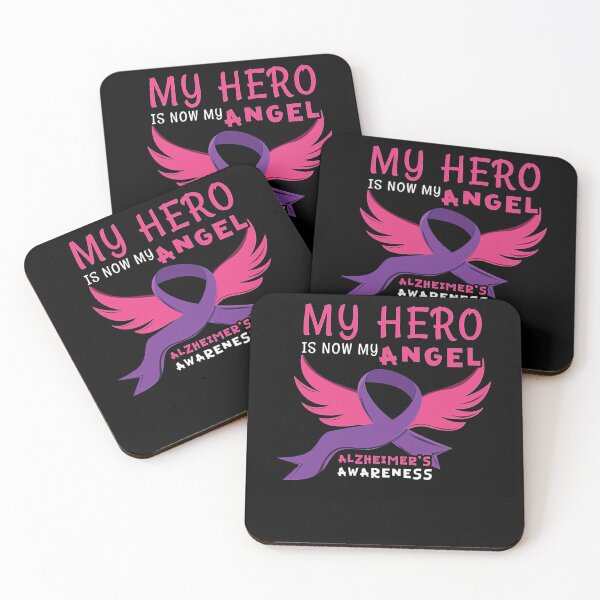 Item preview, Alzheimer Awareness Hero Angel Alzheimer Alzheimers Awareness designed and sold by heckforddewey.