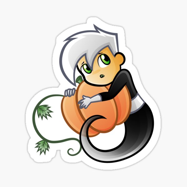 Halloween - Danny Phantom - my pumpkin. mine Sticker