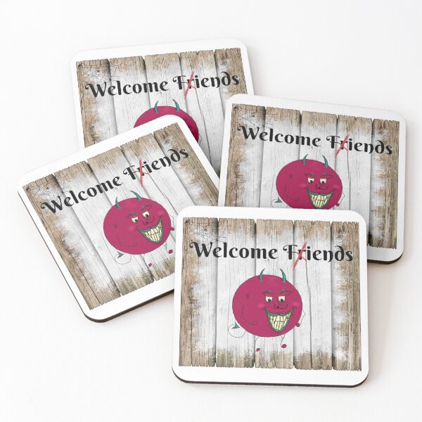 Item preview, Fiends Welcome designed and sold by redtreespinkair.