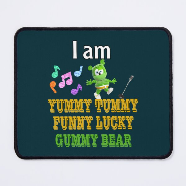 I Am Yummy Tummy Funny Lucky Gummy Bear T Shirt Big Size 100% Cotton The Gummy  Bear Gummy Bear Song Lyrics Gummy Bear Lyrics - AliExpress