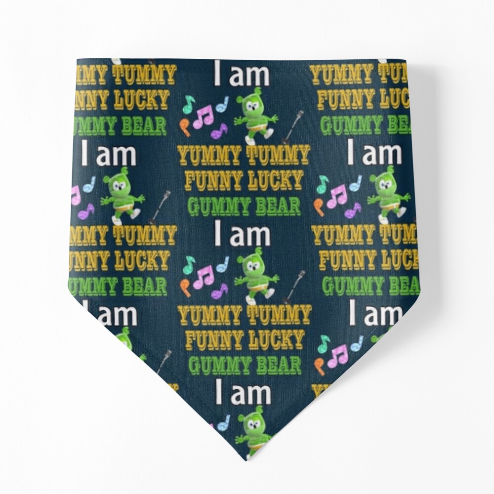 I Am Yummy Tummy Funny Lucky Gummy Bear T Shirt Big Size 100% Cotton The Gummy  Bear Gummy Bear Song Lyrics Gummy Bear Lyrics - AliExpress