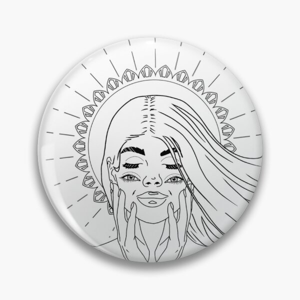 Item preview, Four eyed goddess designed and sold by mysticallyprint.