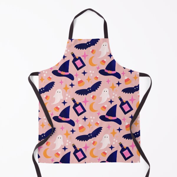 Item preview, Pink Halloween pattern designed and sold by Home Cyn Home.