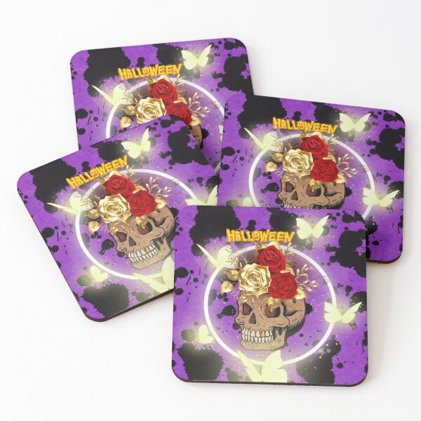 Item preview, Aesthetic Skull Halloween design with glowing effects and retro designed and sold by Season's  Store.