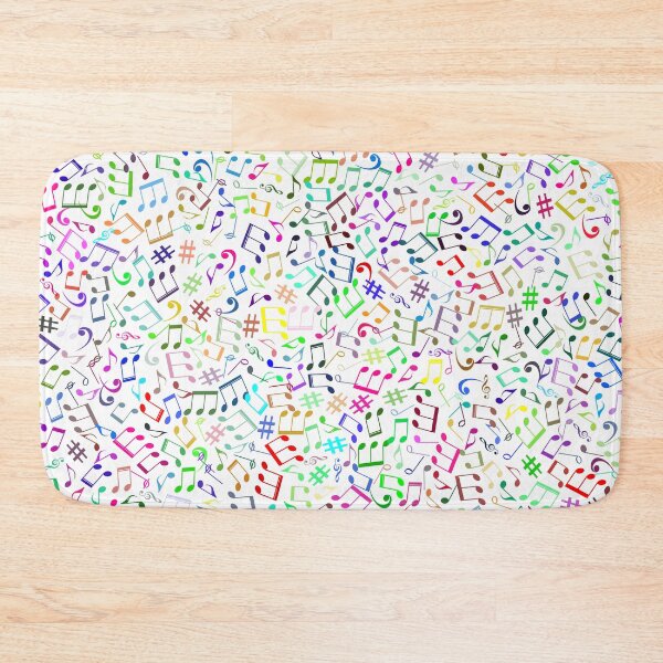 Item preview, rainbow music notes rockstar  designed and sold by Gossip Rag.