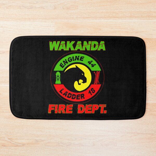 Item preview, Wakanda Fire Department   Engine 44  Ladder 18  by JaySinMyers   designed and sold by alsarosShop.
