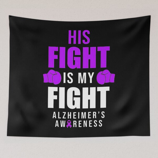 Item preview, Alzheimer Awareness His fight is my fight designed and sold by heckforddewey.