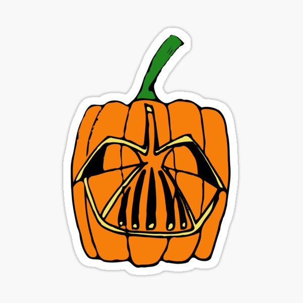 Vader Halloween Sticker
