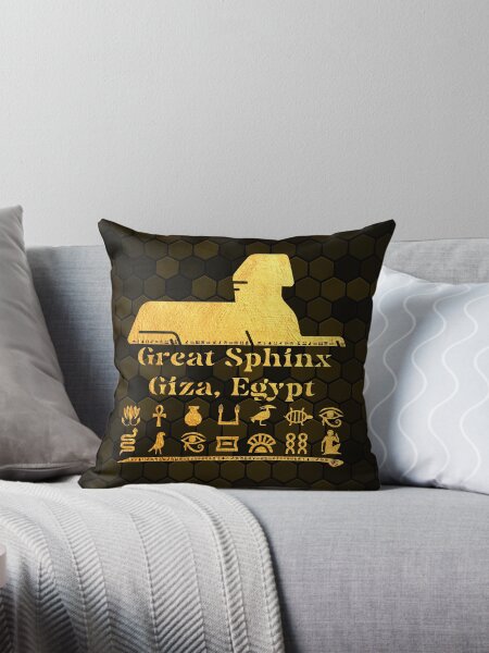 Artikel-Vorschau von Große Sphinx in Gizeh: Altes Ägypten, designt und verkauft von DaVinciFeather.