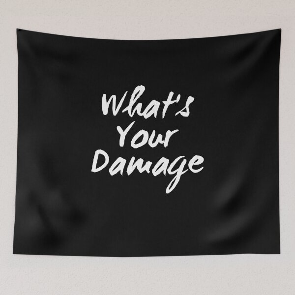 Item preview, What's your damage ? designed and sold by alexmichel91.
