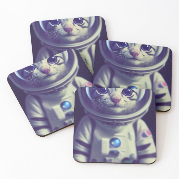Item preview, Astronaut Cat Art. Fantasy Art For Cat And Space Lovers designed and sold by Pet Shelter.