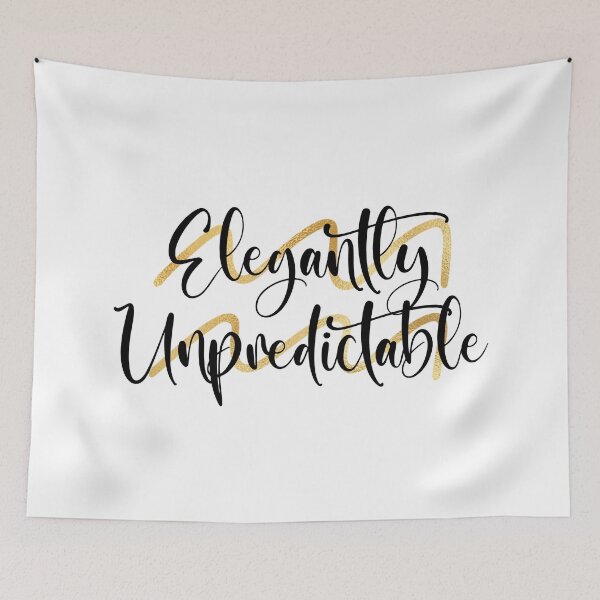 Item preview, For the Elegantly Unpredictable Aquarius - Black and Gold Zodiac Aesthetic designed and sold by GWTF-Designs.