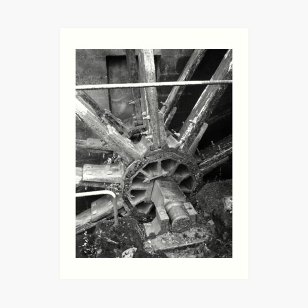 Waterwheel Art Print