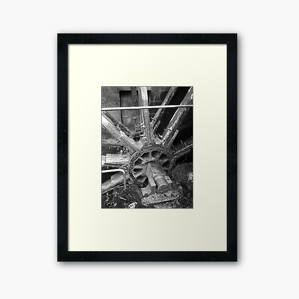 Waterwheel Framed Art Print