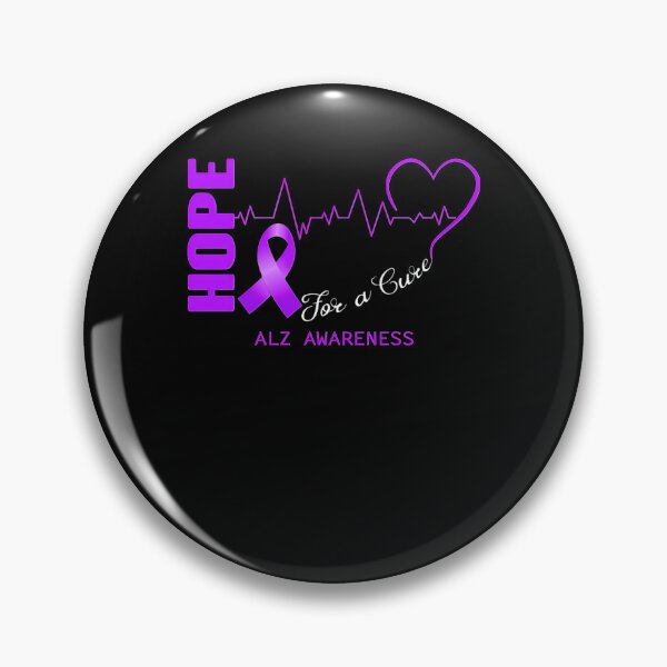 Item preview, Alzheimer Awareness Hope For A Cure ALZ Awareness Support ALZ Warrior Gifts designed and sold by heckforddewey.