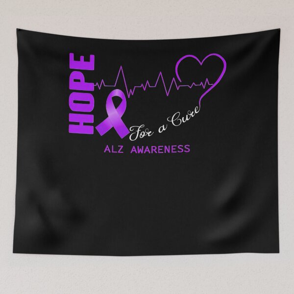 Item preview, Alzheimer Awareness Hope For A Cure ALZ Awareness Support ALZ Warrior Gifts designed and sold by heckforddewey.