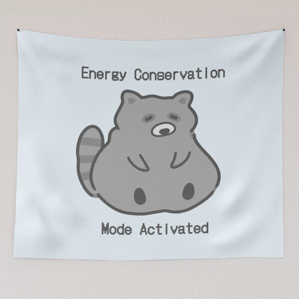 Item preview, Energy conservation mode activated designed and sold by Smilemerch.