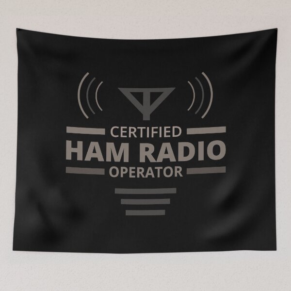Item preview, Certified Ham Radio Operator - Ham Radio designed and sold by Tatzki-Design.