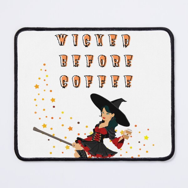 Item preview, WICKED BEFORE COFFEE designed and sold by ShakitaMa.