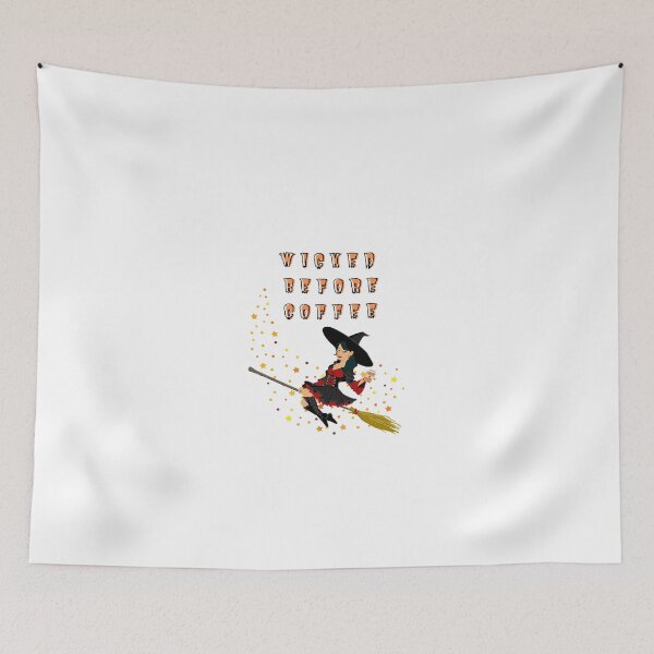 Item preview, WICKED BEFORE COFFEE designed and sold by ShakitaMa.