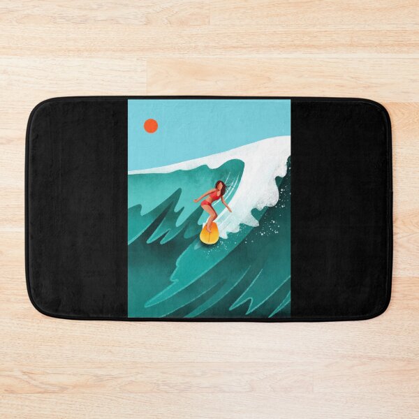 Item preview, Wall Art Paradise Adventure Surfing Bliss Ocean Coast Summer Vibes designed and sold by bhattiyustn.