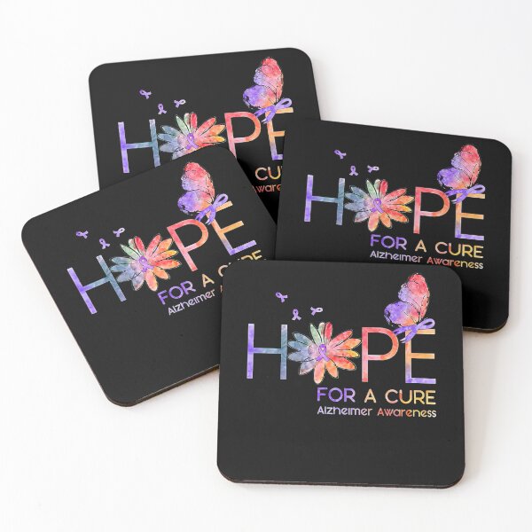 Item preview, Alzheimer Awareness Hope For A Cure Alzheimer Awareness Flower Gift designed and sold by heckforddewey.