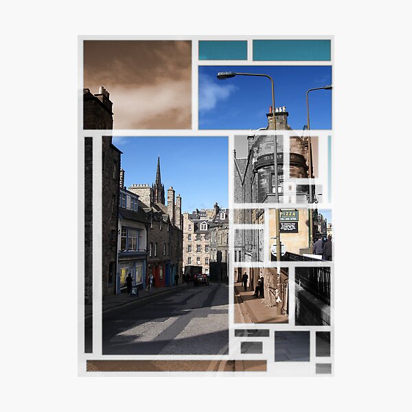 Candlemakers Row in Edinburgh Photographic Print