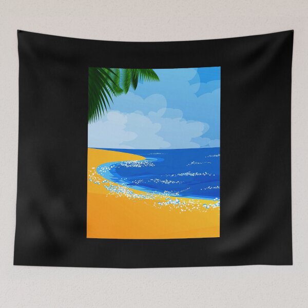 Item preview, Wall Art Paradise Ocean Coast Summer Vibes designed and sold by bhattiyustn.