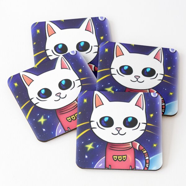 Item preview, kitty cosmonaut designed and sold by OverAltruist.