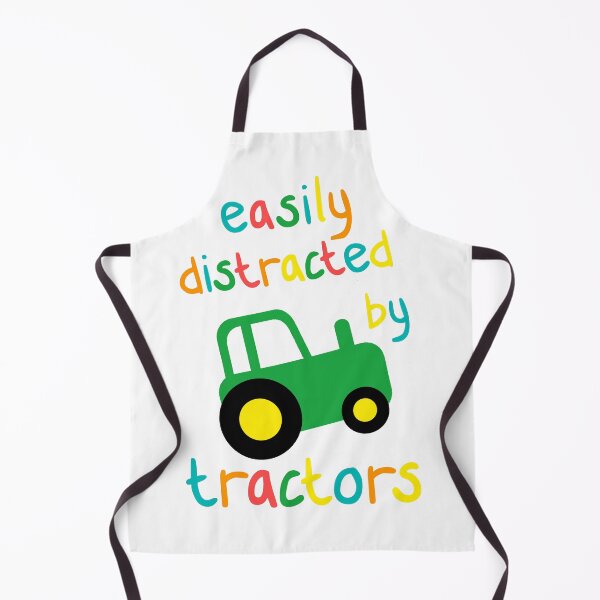 Item preview, Easily Distracted by Tractors t shirts boys designed and sold by thebeardedscot.