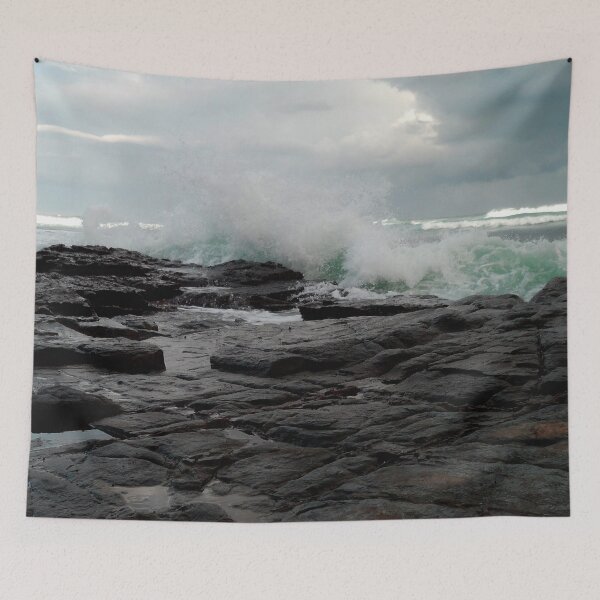 Item preview, Coastal Vibes Moody Ocean and Stormy Sky - Seascape and Landscape 1 of 4 designed and sold by Beachy.
