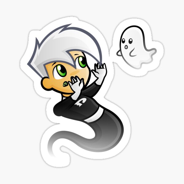 Halloween - Danny Phantom - boo! Sticker