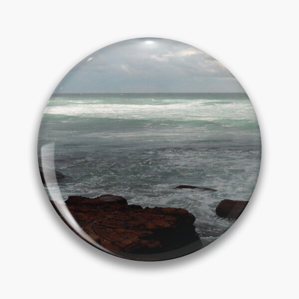 Item preview, Coastal Vibes Moody Ocean and Stormy Sky - Seascape and Landscape 2 of 4 designed and sold by Beachy.