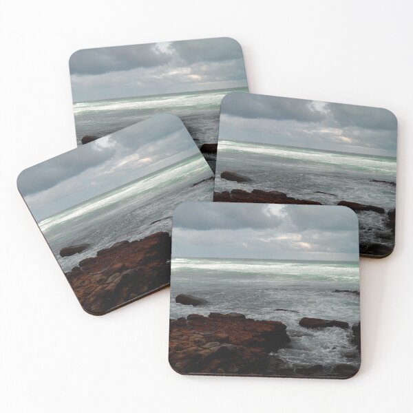 Item preview, Coastal Vibes Moody Ocean and Stormy Sky - Seascape and Landscape 2 of 4 designed and sold by Beachy.