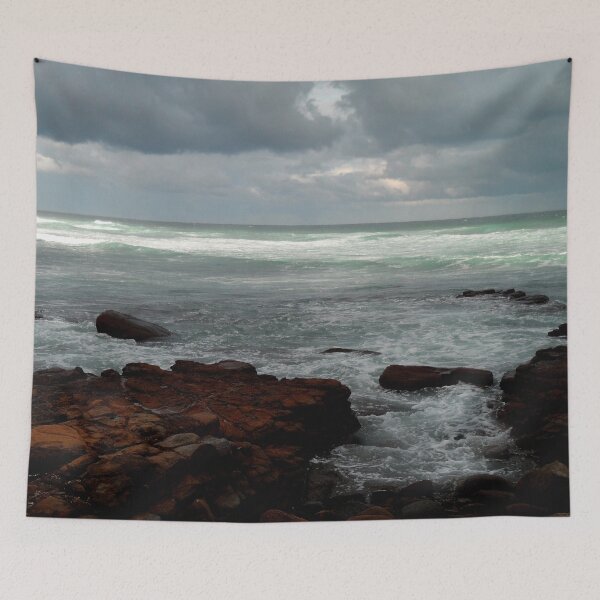 Item preview, Coastal Vibes Moody Ocean and Stormy Sky - Seascape and Landscape 2 of 4 designed and sold by Beachy.