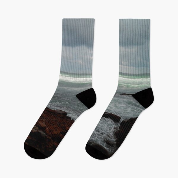 Item preview, Coastal Vibes Moody Ocean and Stormy Sky - Seascape and Landscape 2 of 4 designed and sold by Beachy.