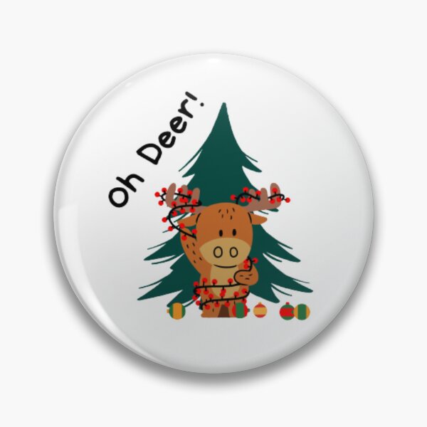 Item preview, Oh Deer! - Funny Christmas Pun designed and sold by LMoonDesigns.