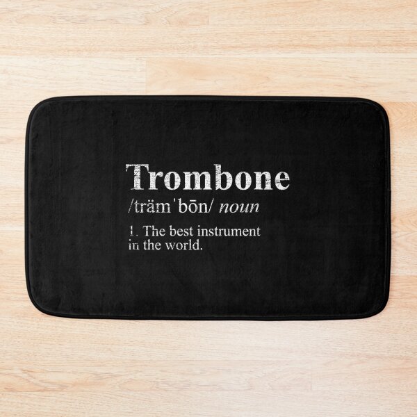 Item preview, Trombone Wind Instrument Zipped Hoodie designed and sold by Tranquilharris.
