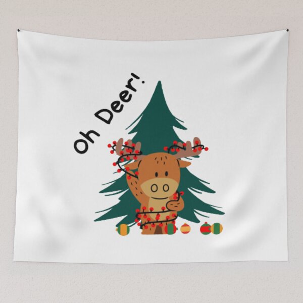Item preview, Oh Deer! - Funny Christmas Pun designed and sold by LMoonDesigns.