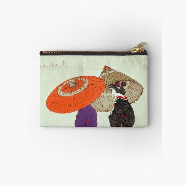 Item preview, Two Women in the Rain by Ohara Koson; Japanese art classic designed and sold by mbuz90.